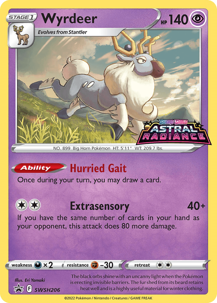 Wyrdeer SWSH Black Star Promos