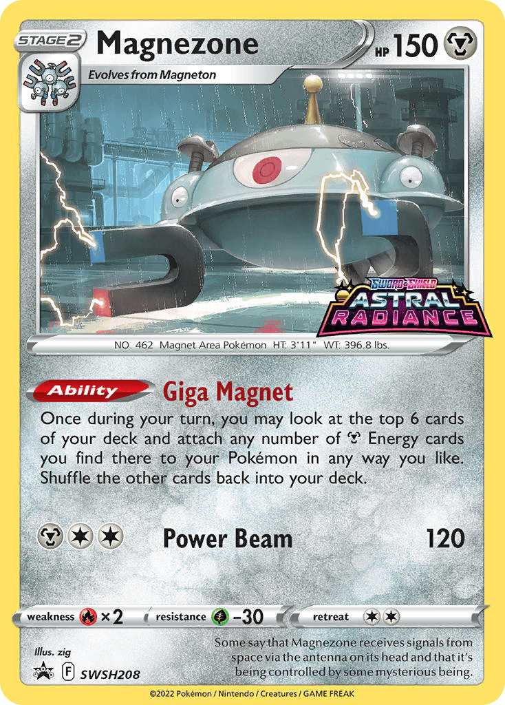 Magnezone SWSH Black Star Promos