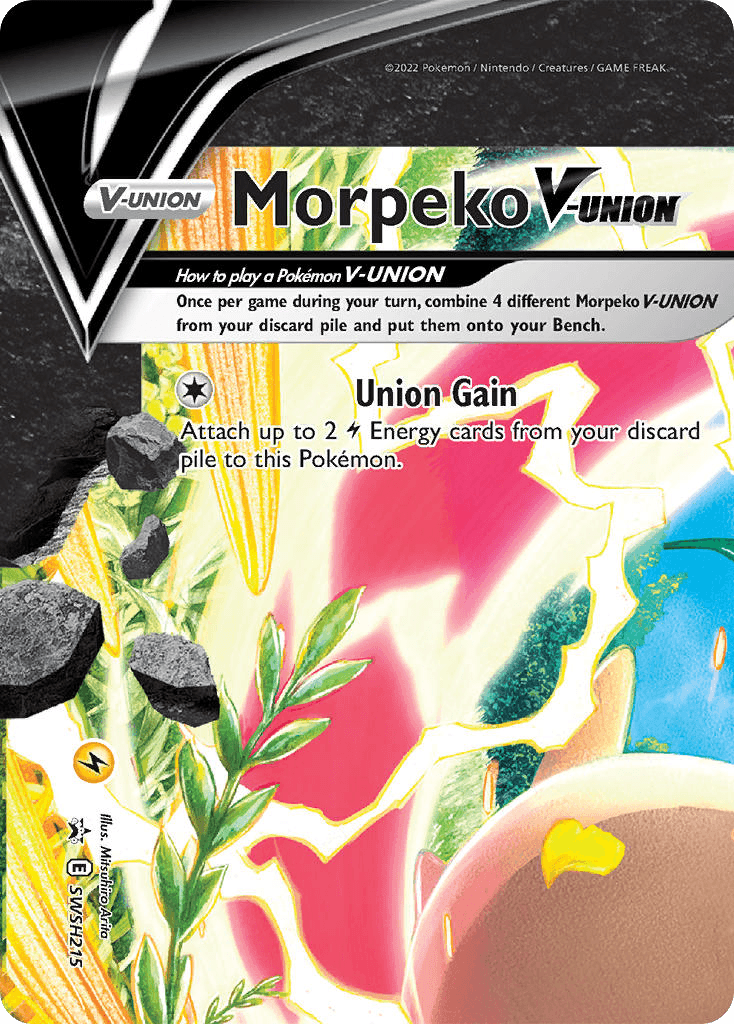 Morpeko V-UNION SWSH Black Star Promos