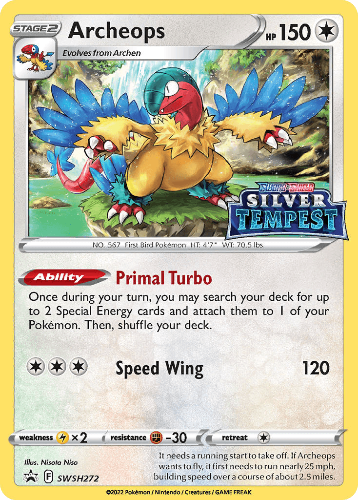 Archeops SWSH Black Star Promos