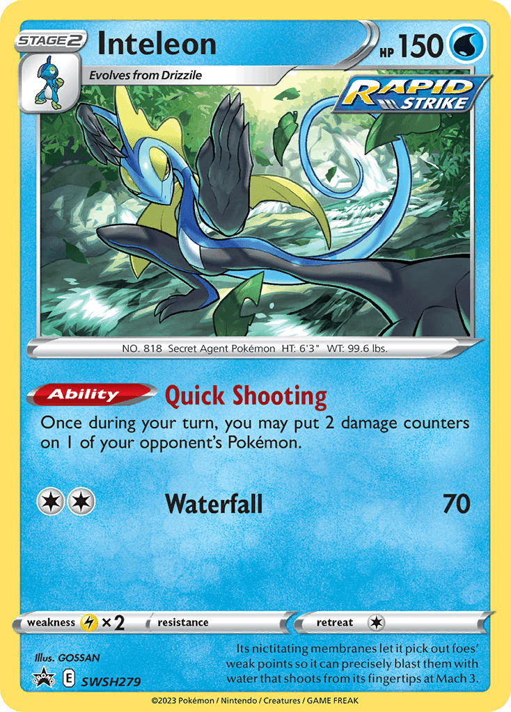 Inteleon SWSH Black Star Promos