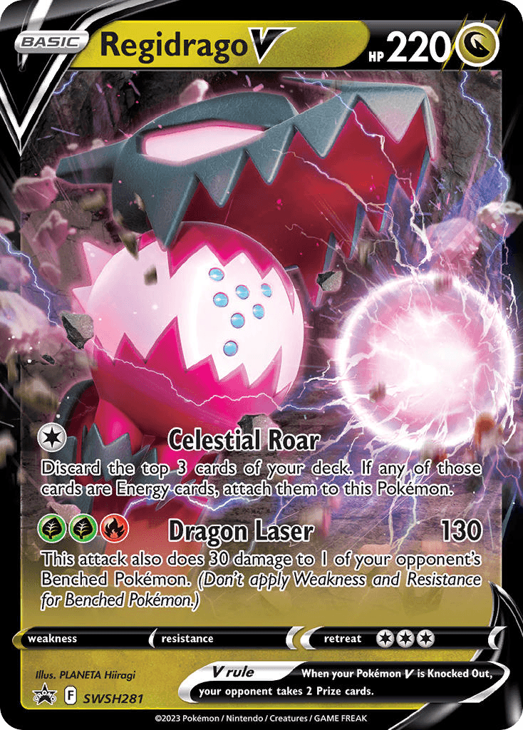 Regidrago V SWSH Black Star Promos