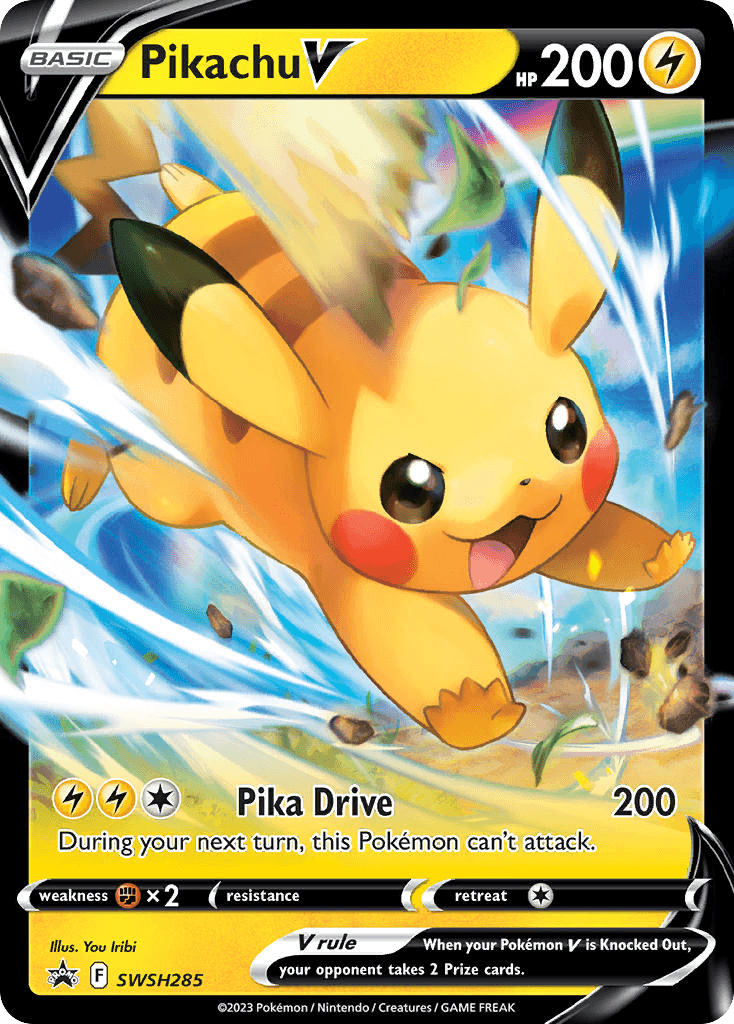 Pikachu V SWSH Black Star Promos