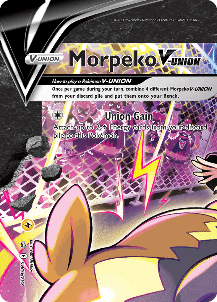 Morpeko V-UNION SWSH Black Star Promos