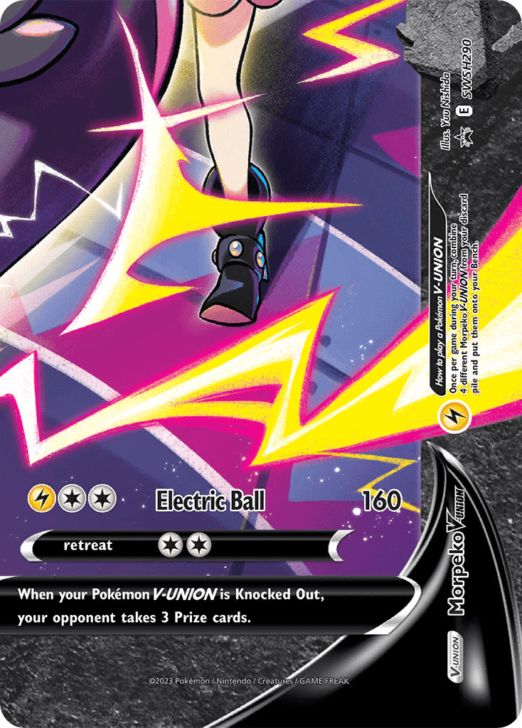 Morpeko V-UNION SWSH Black Star Promos