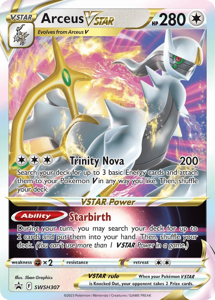 Arceus VSTAR SWSH Black Star Promos