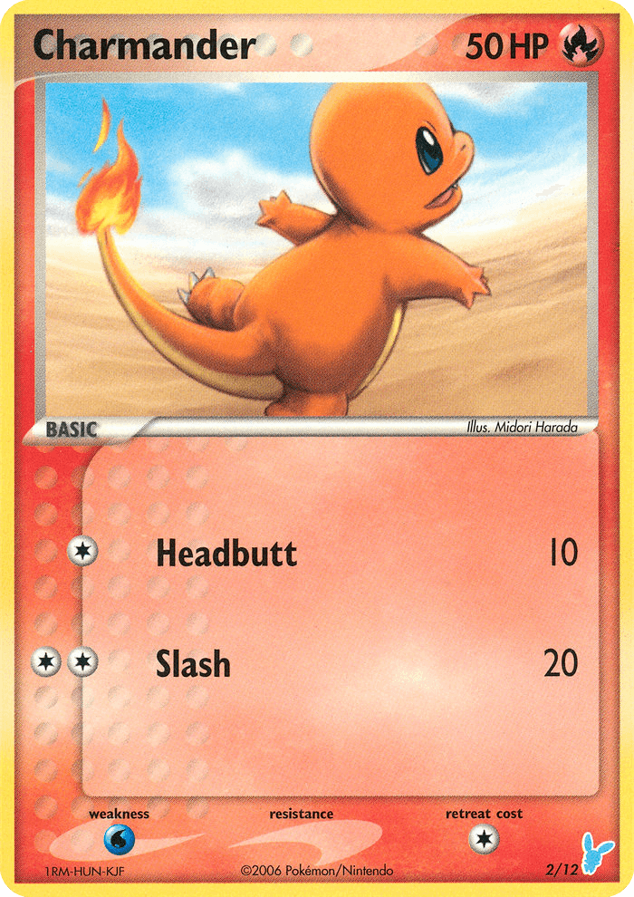 Charmander EX Trainer Kit 2 Minun