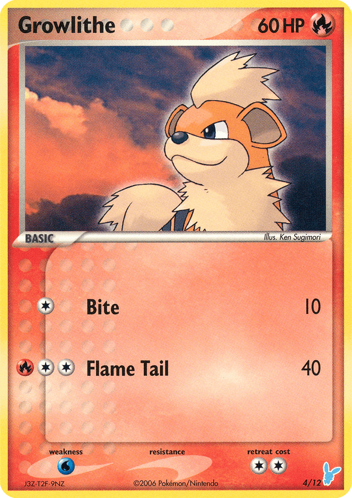 Growlithe EX Trainer Kit 2 Minun