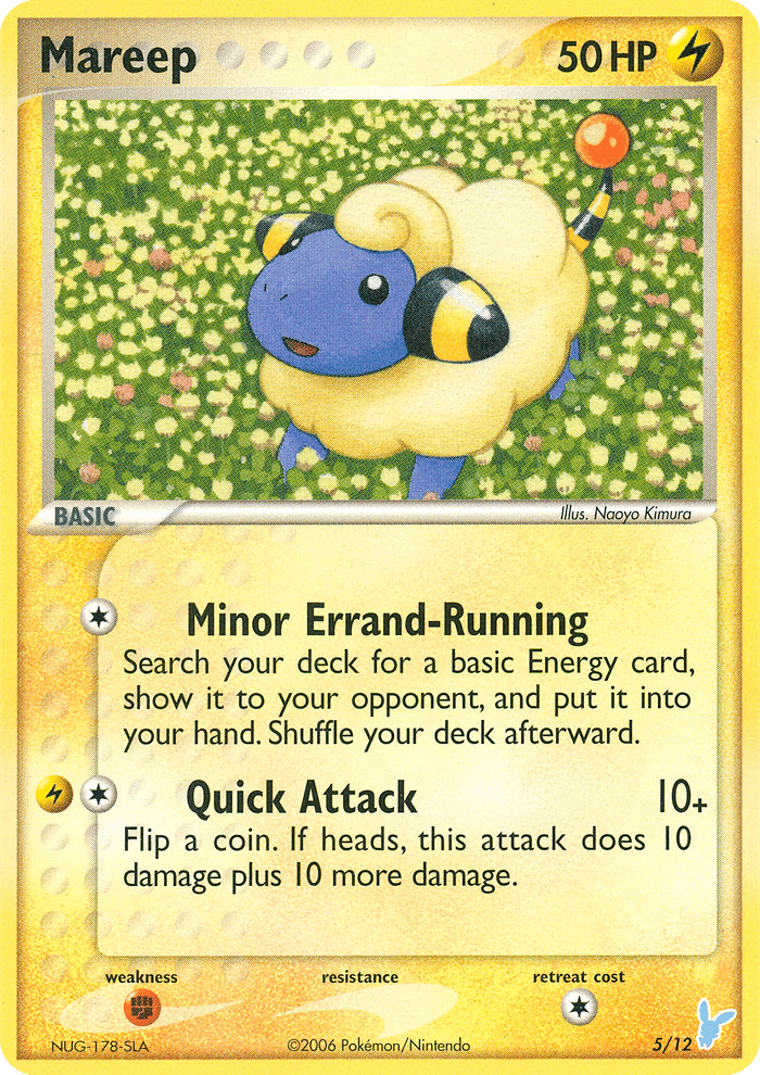 Mareep EX Trainer Kit 2 Minun