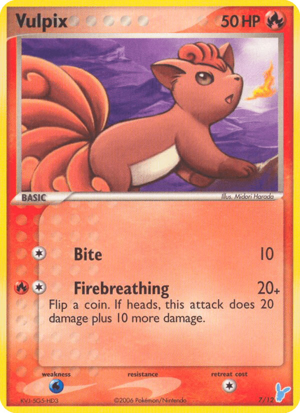 Vulpix EX Trainer Kit 2 Minun