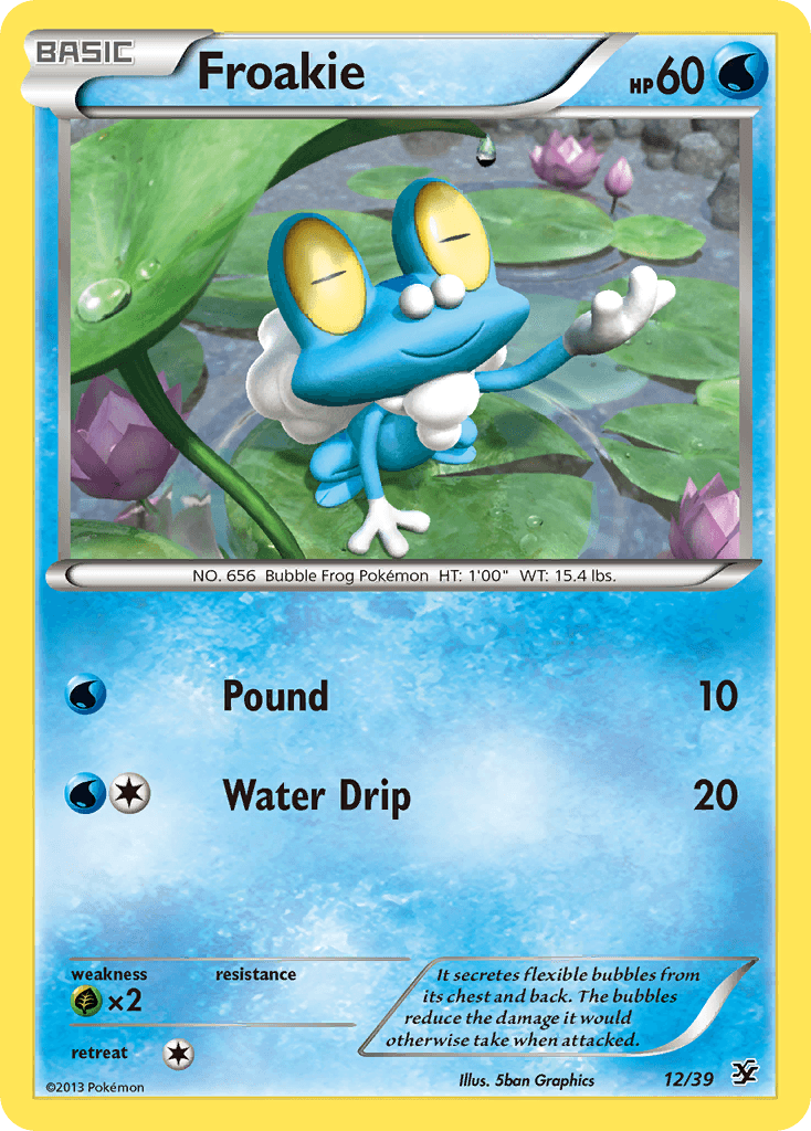 Froakie Kalos Starter Set