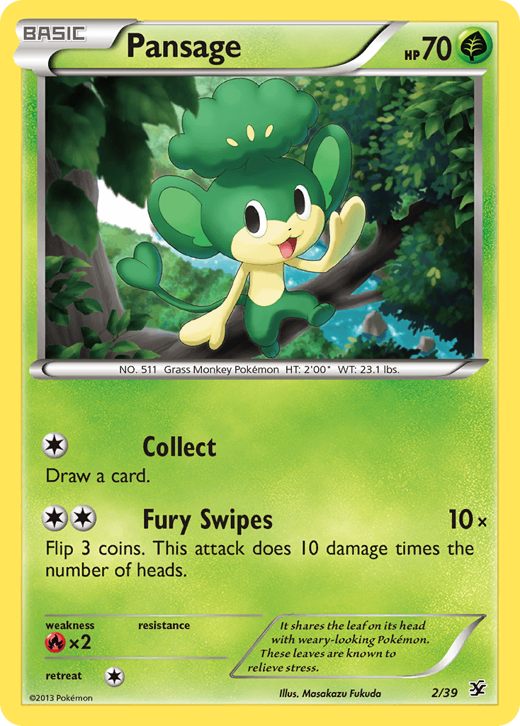 Pansage Kalos Starter Set