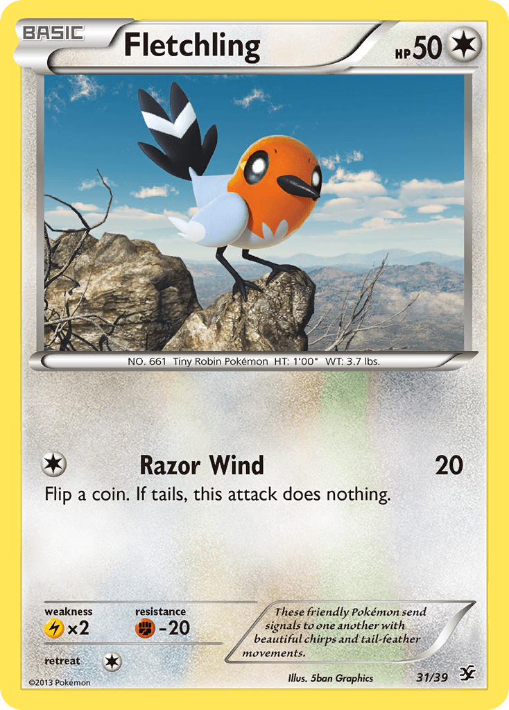 Fletchling Kalos Starter Set