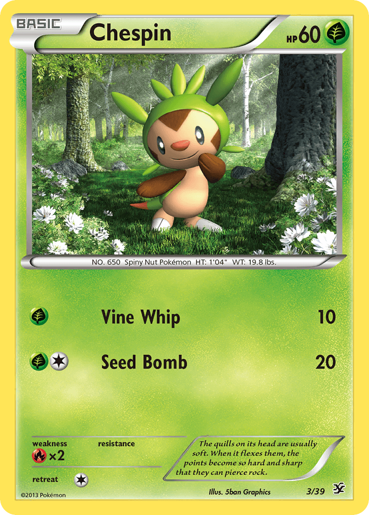 Chespin Kalos Starter Set