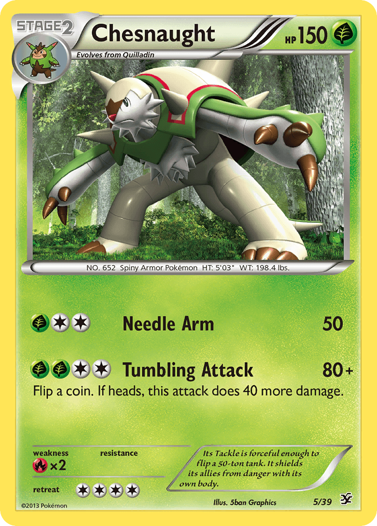 Chesnaught Kalos Starter Set