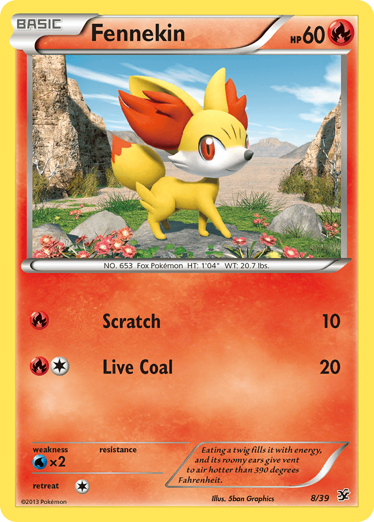 Fennekin Kalos Starter Set