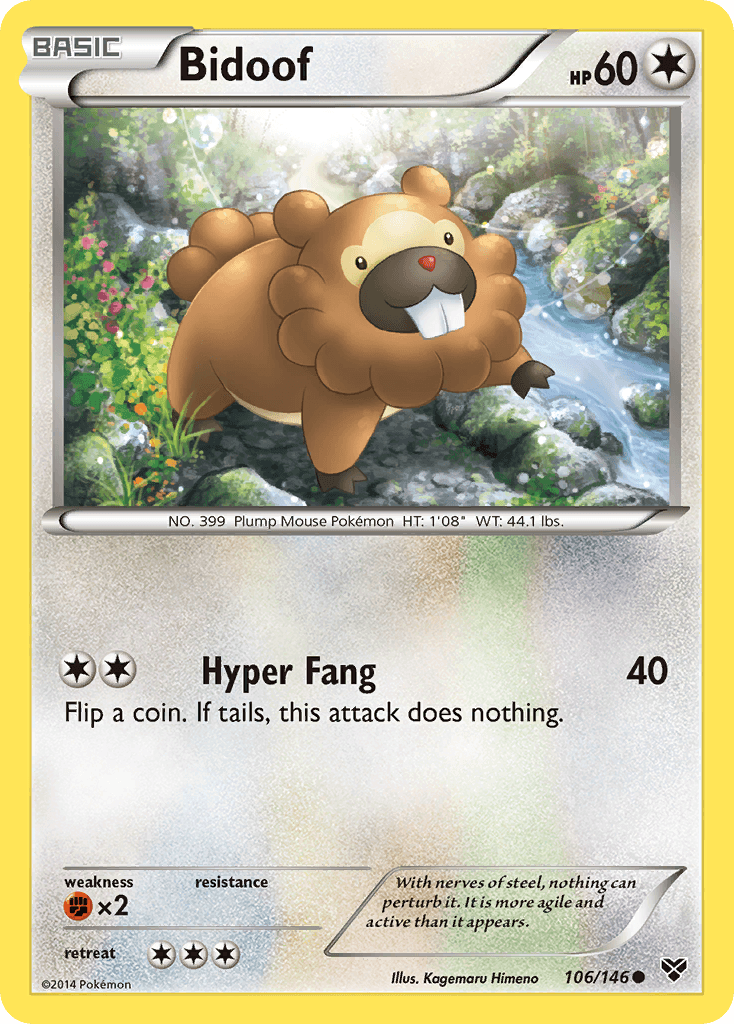 Bidoof XY