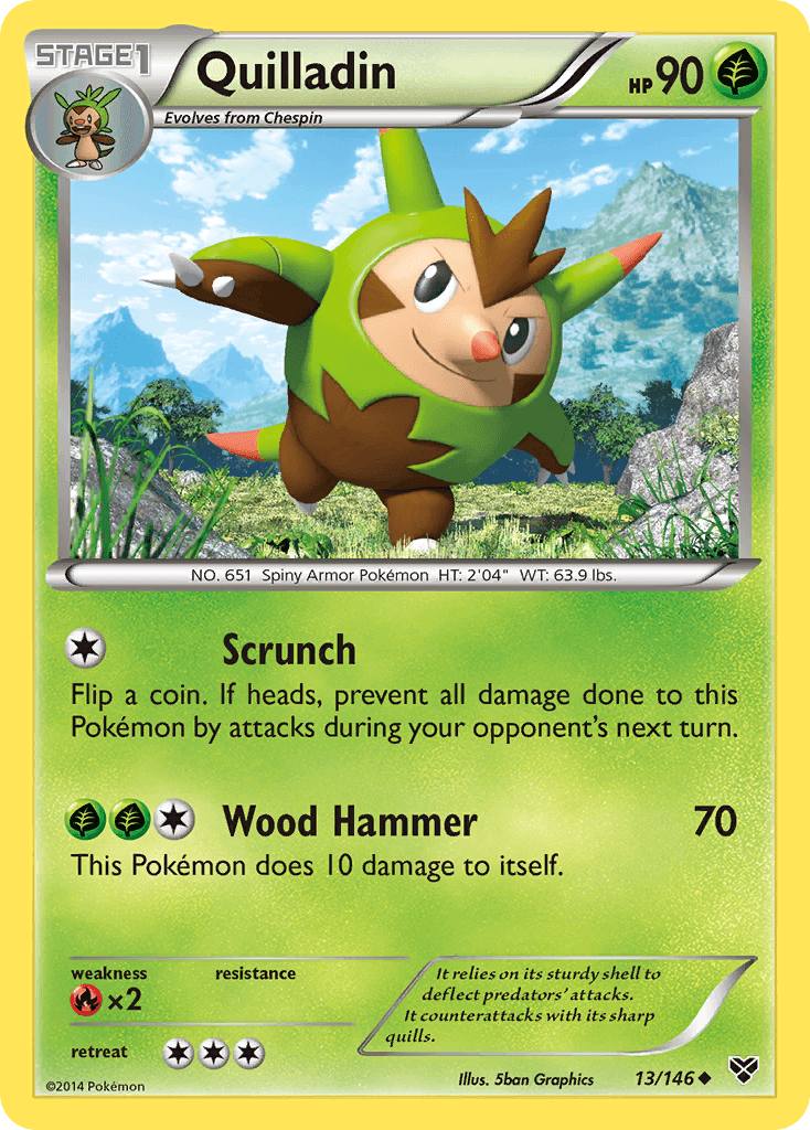 Quilladin XY