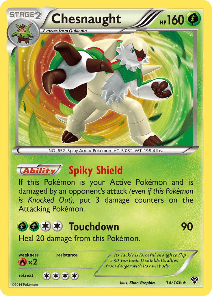 Chesnaught XY
