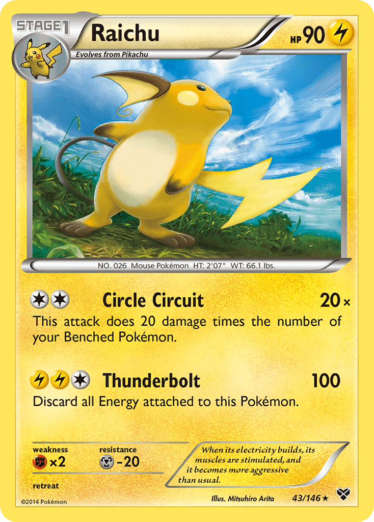 Raichu XY