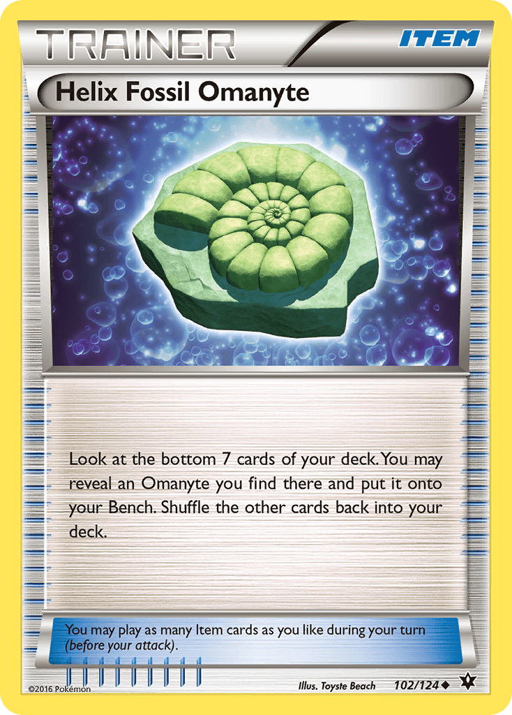 Helix Fossil Omanyte Fates Collide