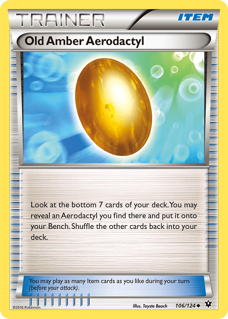 Old Amber Aerodactyl Fates Collide