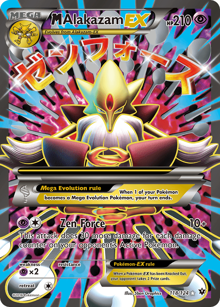 M Alakazam-EX Fates Collide