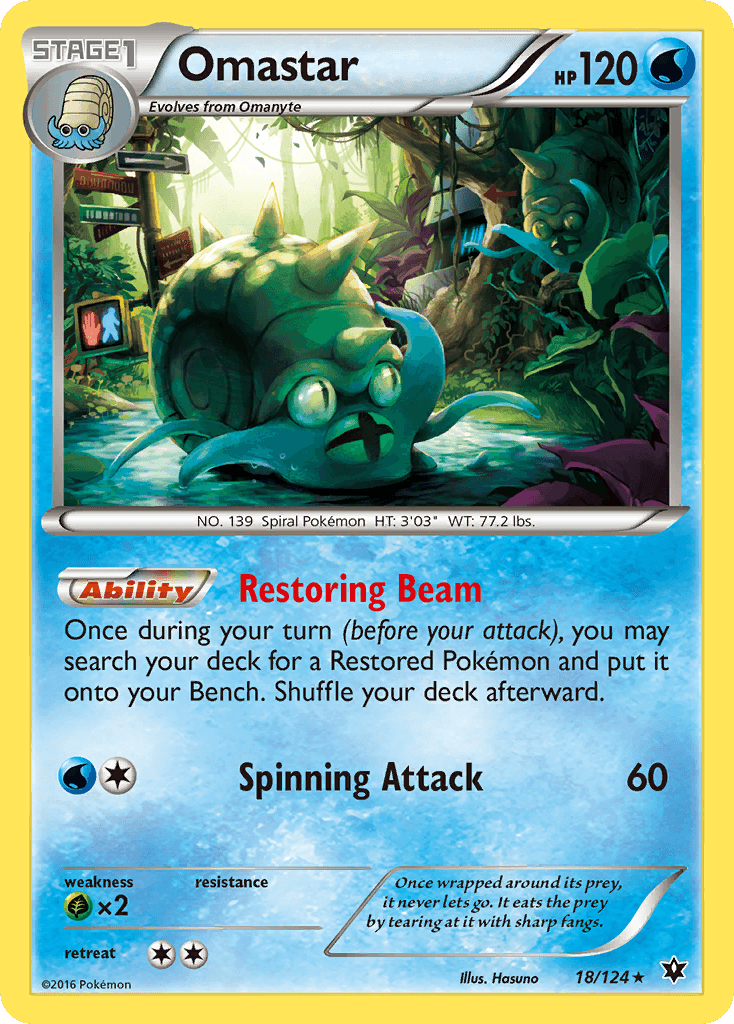Omastar Fates Collide