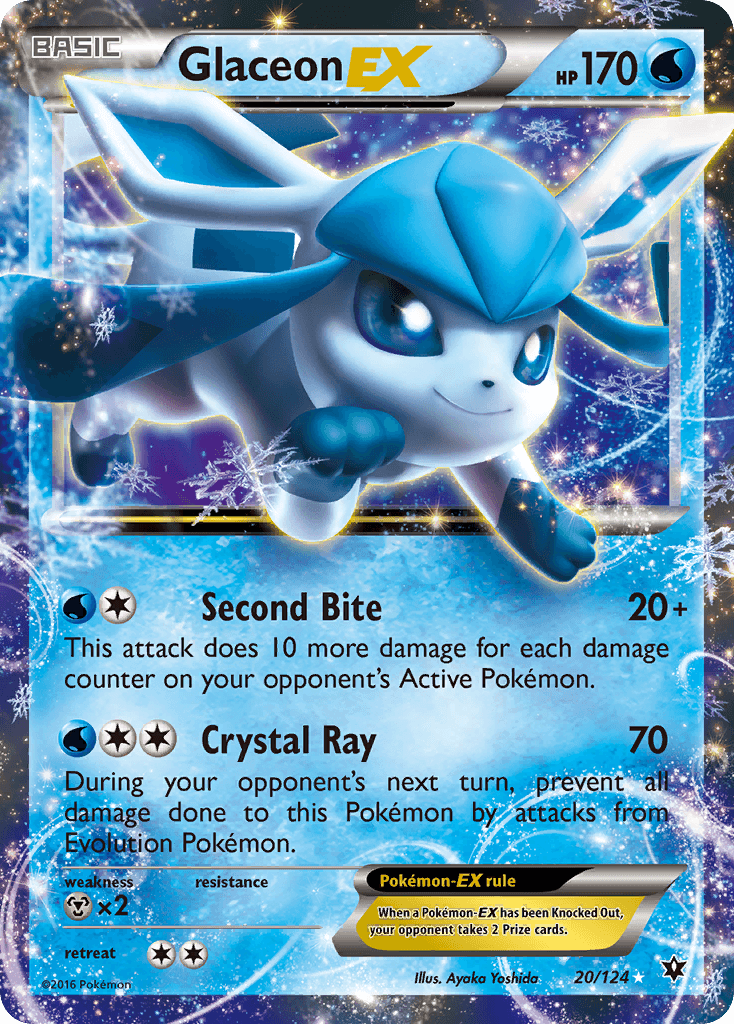 Glaceon-EX Fates Collide