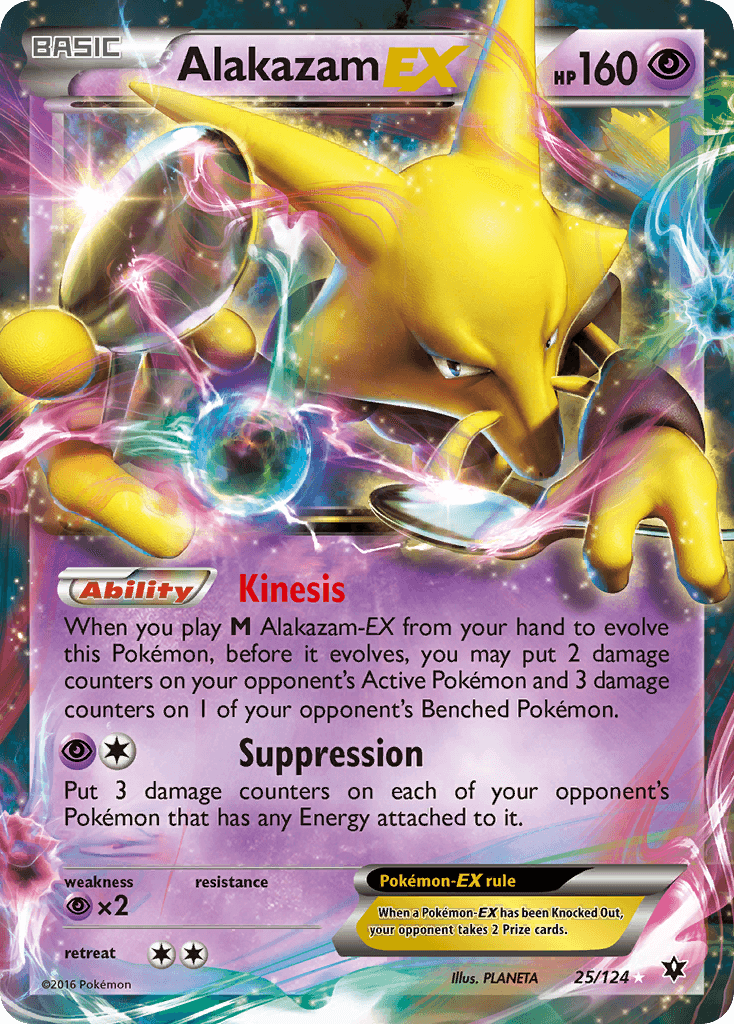 Alakazam-EX Fates Collide