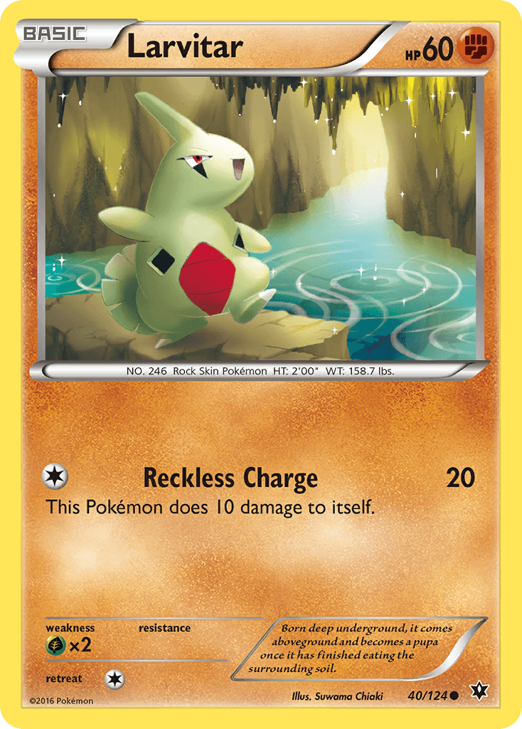Larvitar Fates Collide