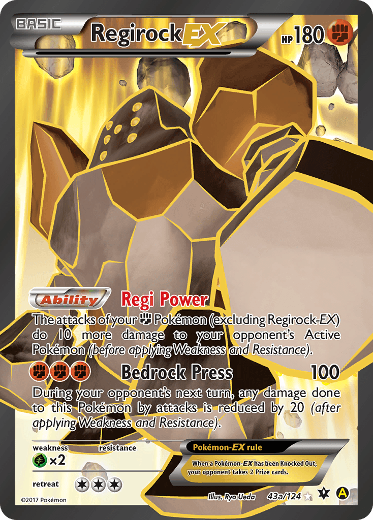Regirock-EX Fates Collide