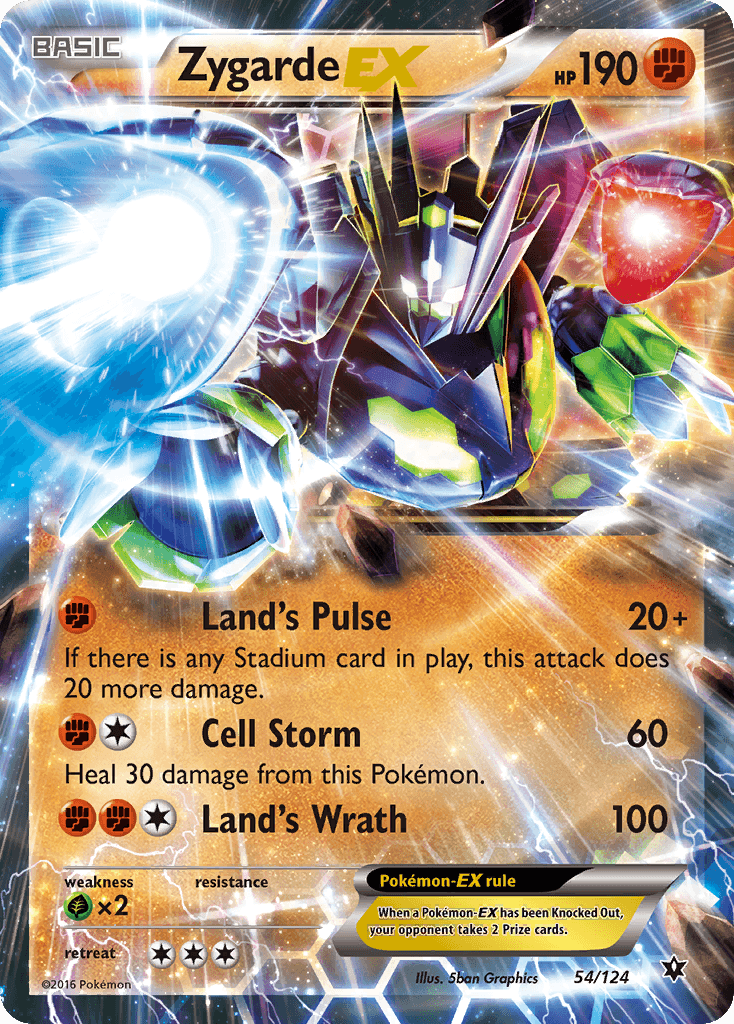 Zygarde-EX Fates Collide