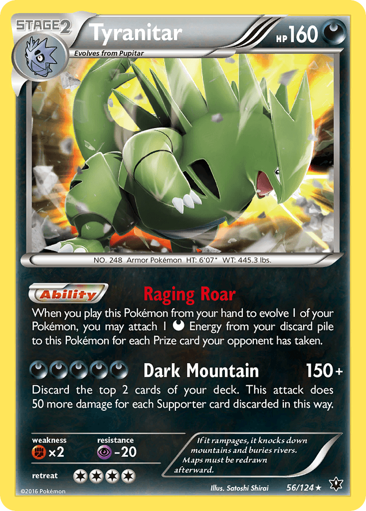 Tyranitar Fates Collide