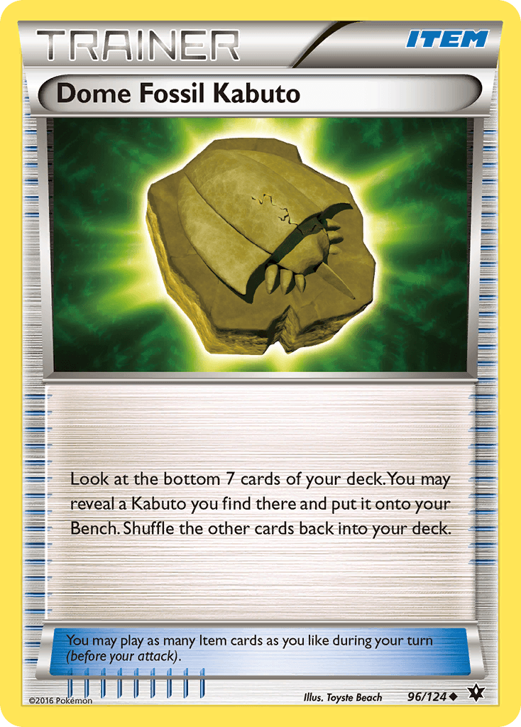 Dome Fossil Kabuto Fates Collide