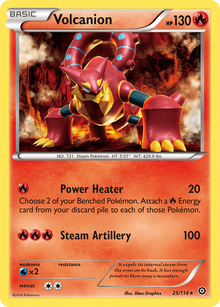 Volcanion Steam Siege