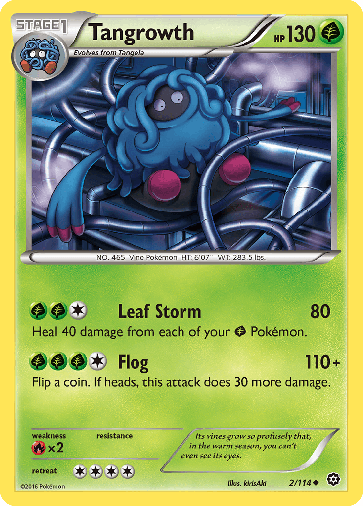 Tangrowth Steam Siege
