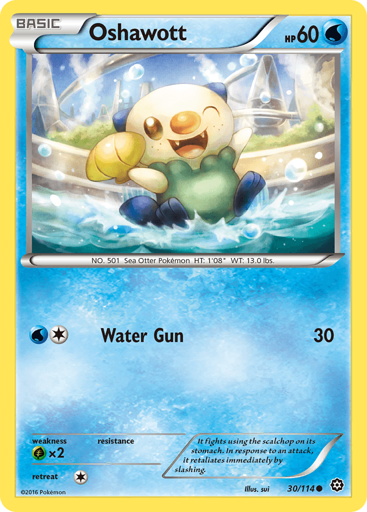 Oshawott Steam Siege