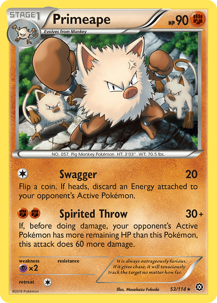 Primeape Steam Siege