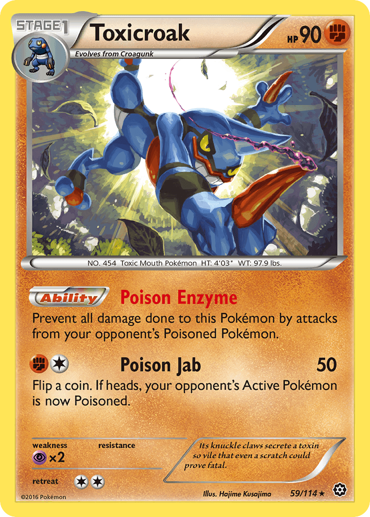 Toxicroak Steam Siege