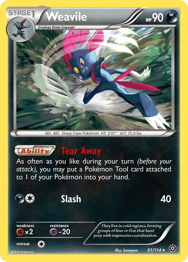 Weavile Steam Siege