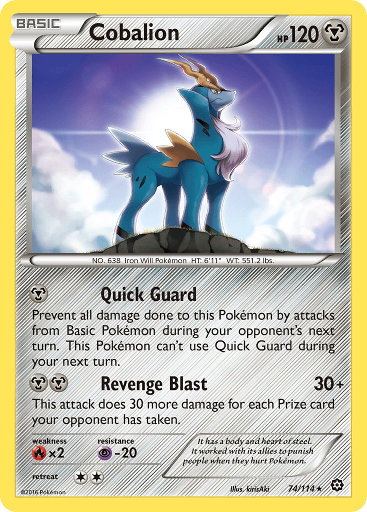 Cobalion Steam Siege
