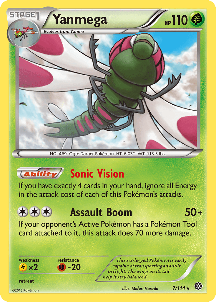 Yanmega Steam Siege