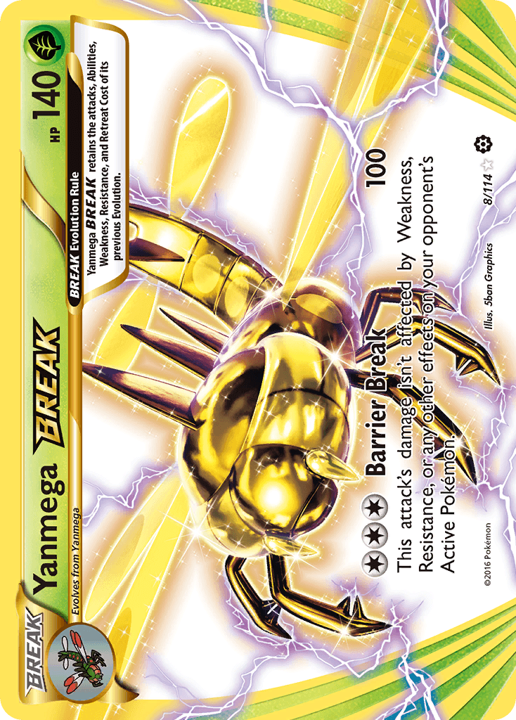 Yanmega BREAK Steam Siege