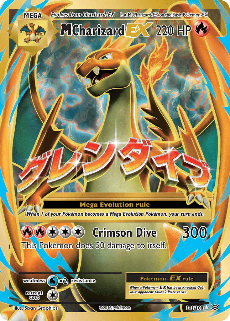 M Charizard-EX Evolutions
