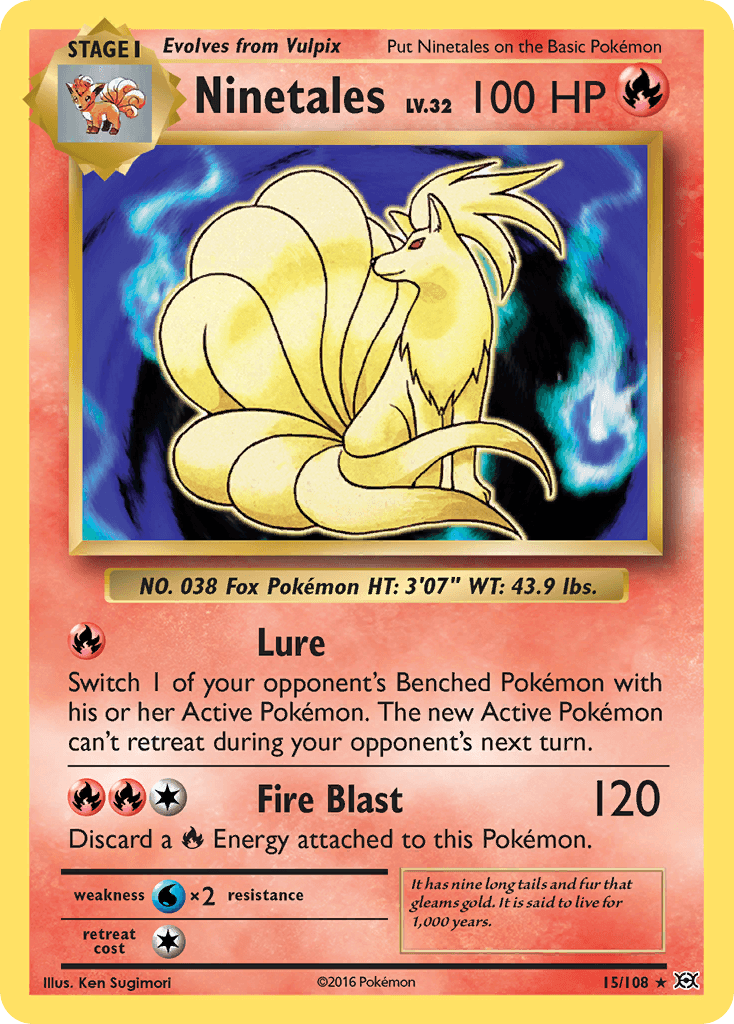 Ninetales Evolutions