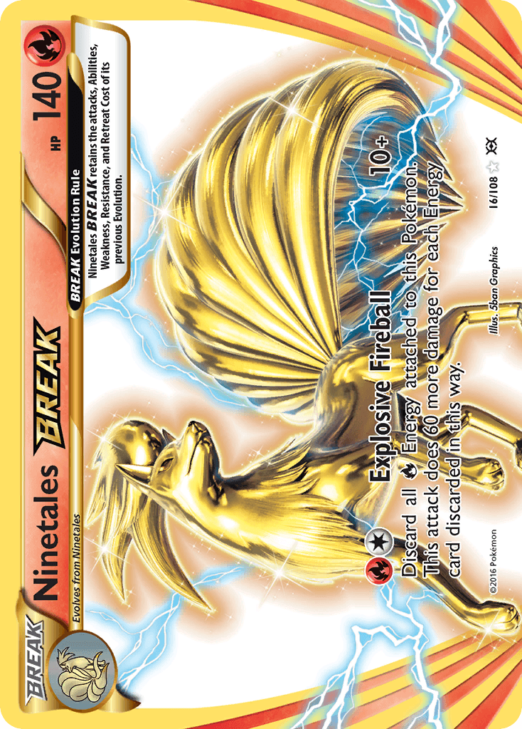 Ninetales BREAK Evolutions