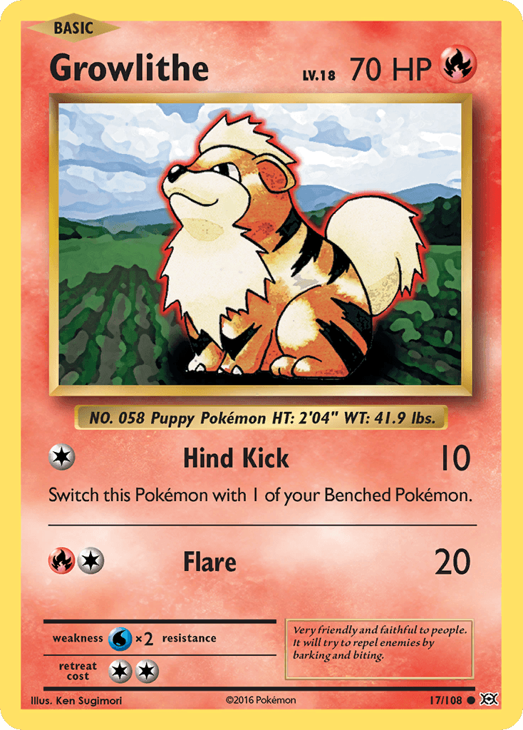 Growlithe Evolutions