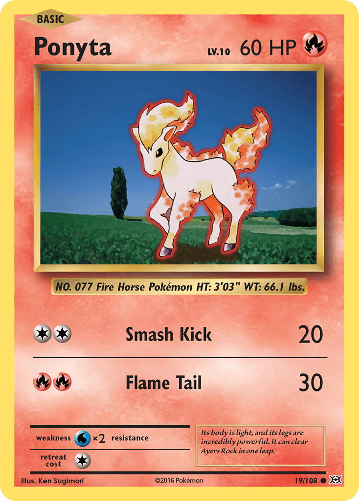 Ponyta Evolutions