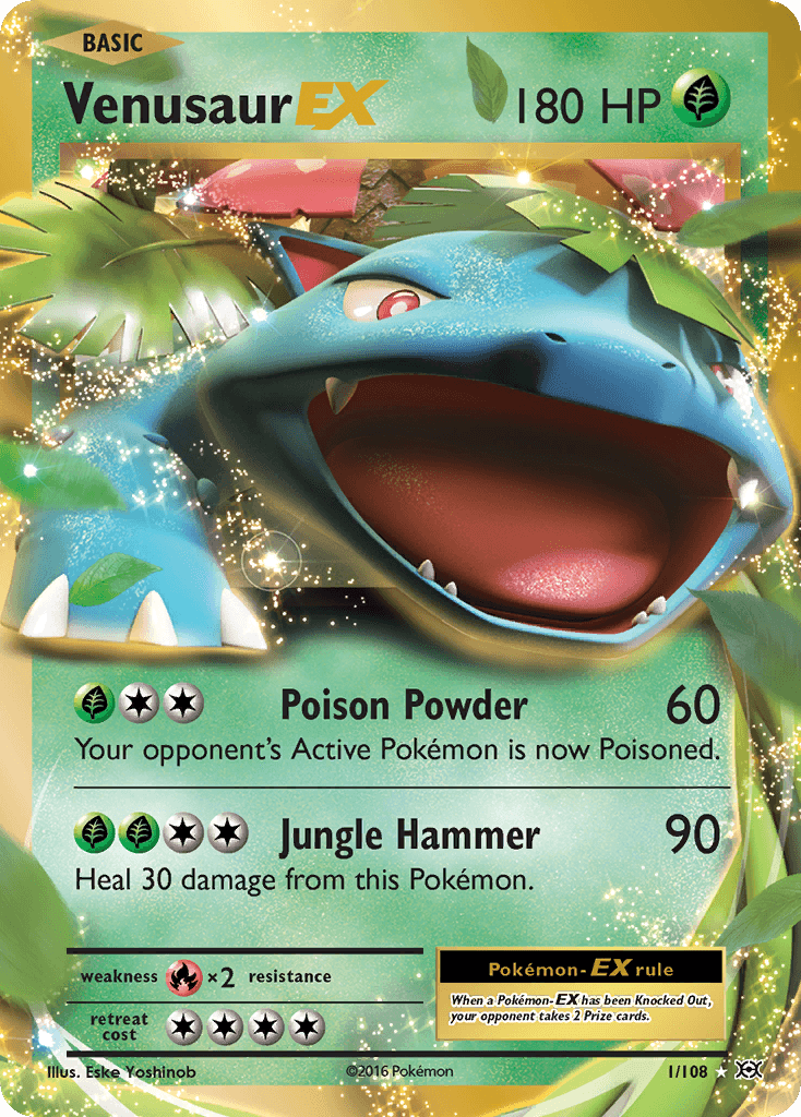 Venusaur-EX Evolutions